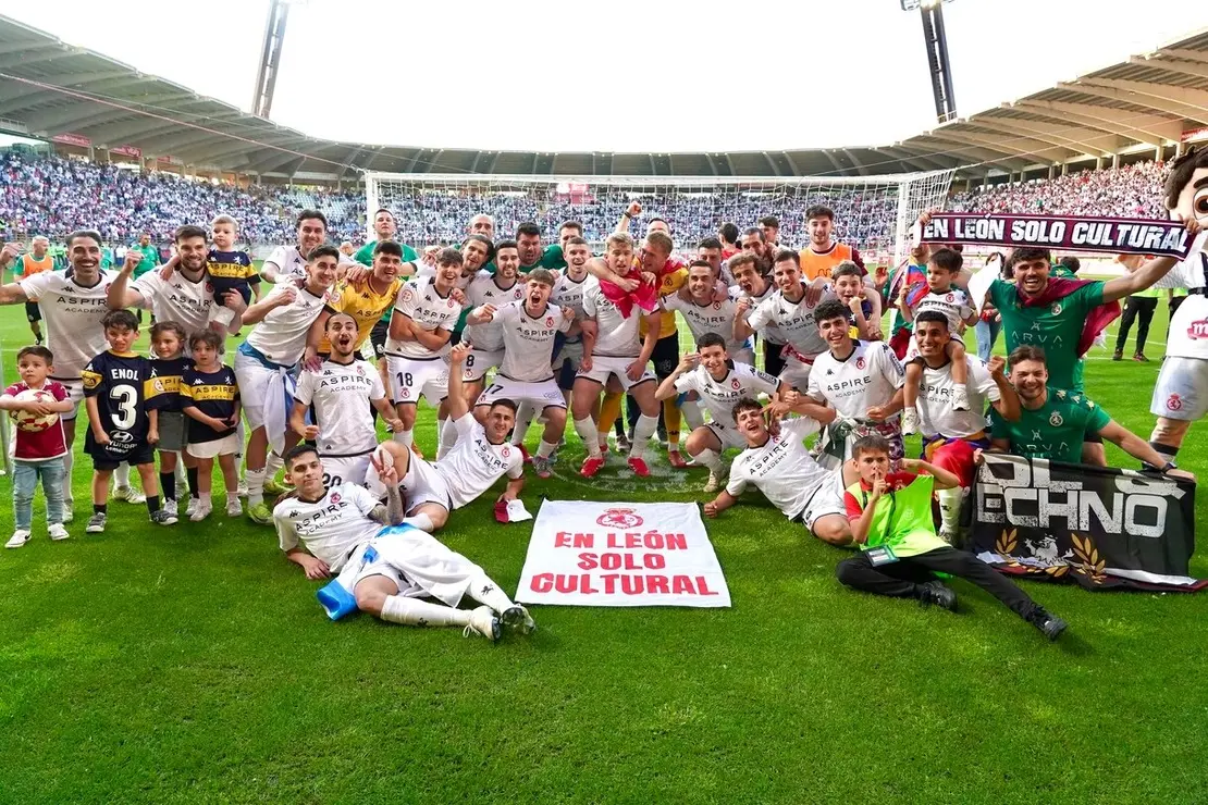 La Cultural y Deportiva Leonesa asciende a Segunda División&nbsp;