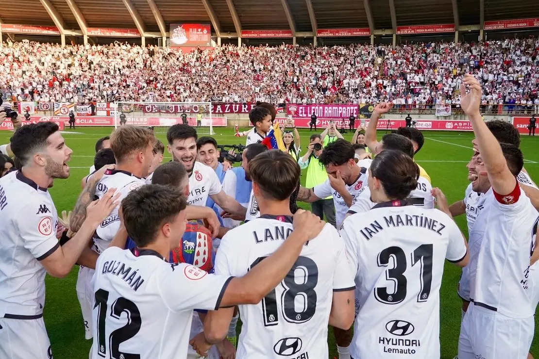 La Cultural y Deportiva Leonesa asciende a Segunda División&nbsp;