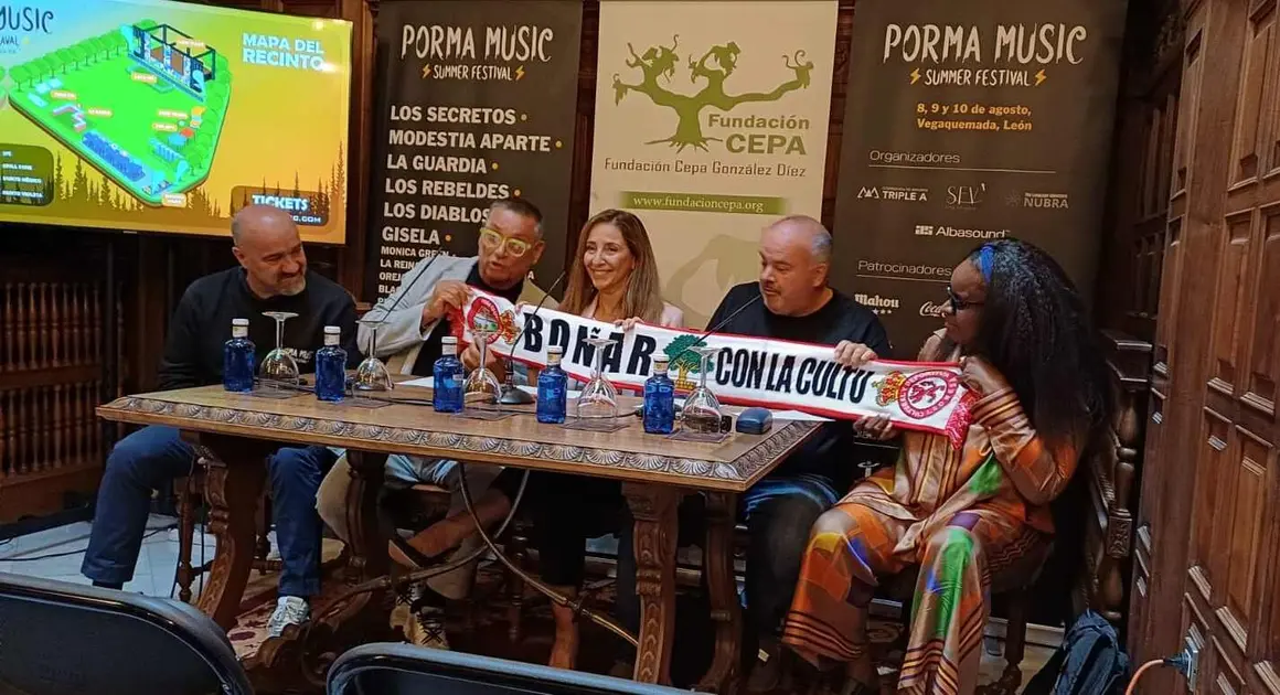 Los Secretos encabeza el cartel Porma Music Summer Festival que se celebrará del 8 al 10 de agosto en Vegaquemada.