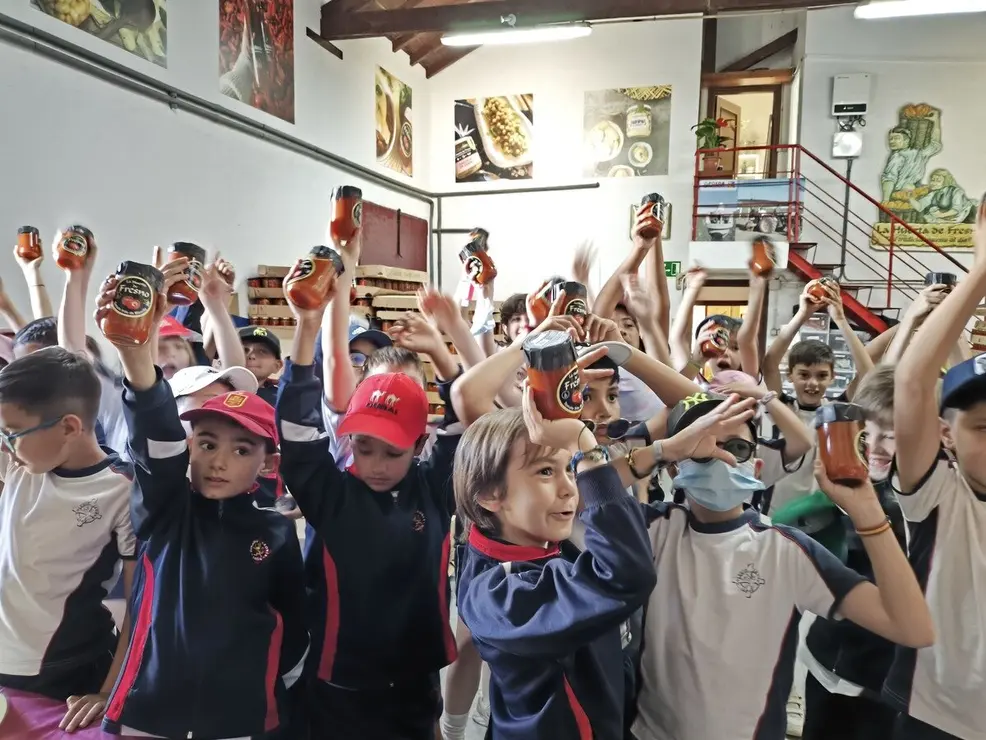 IRiego acerca el valor del medio rural a más de 80 alumnos de Primaria del Colegio Leonés.
