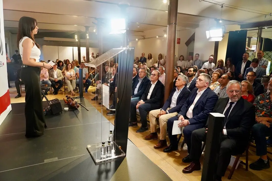 Acto de presentación oficial del medio de comunicación Heraldo de León.