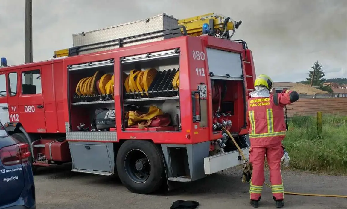 Incendio casa 15