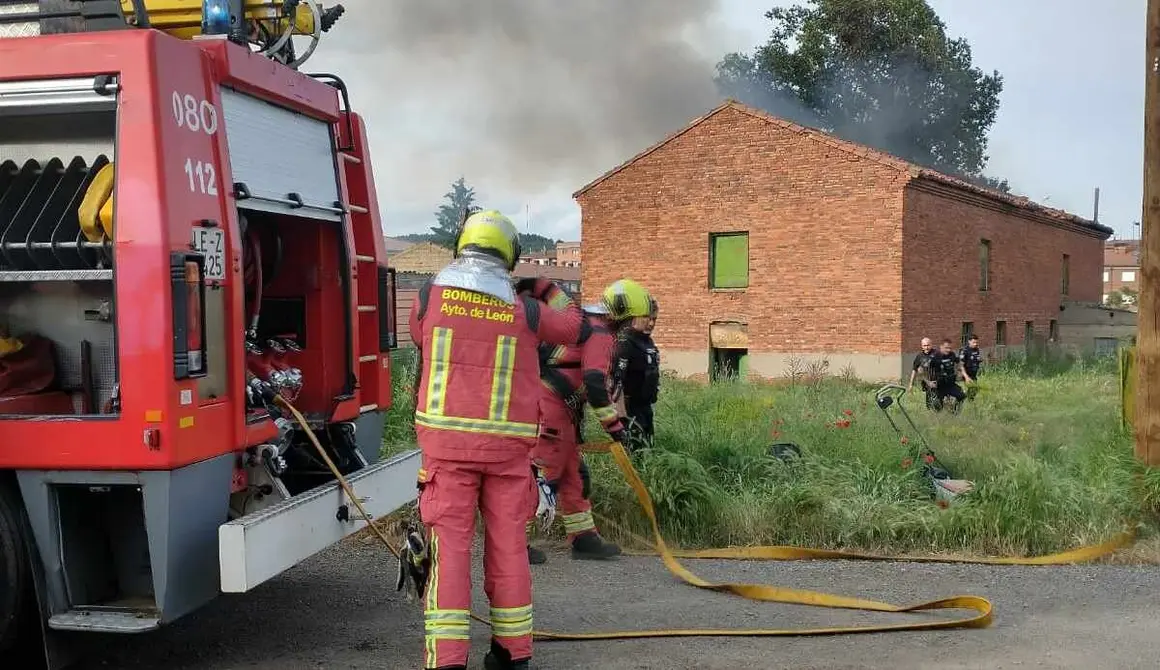 Incendio casa 17