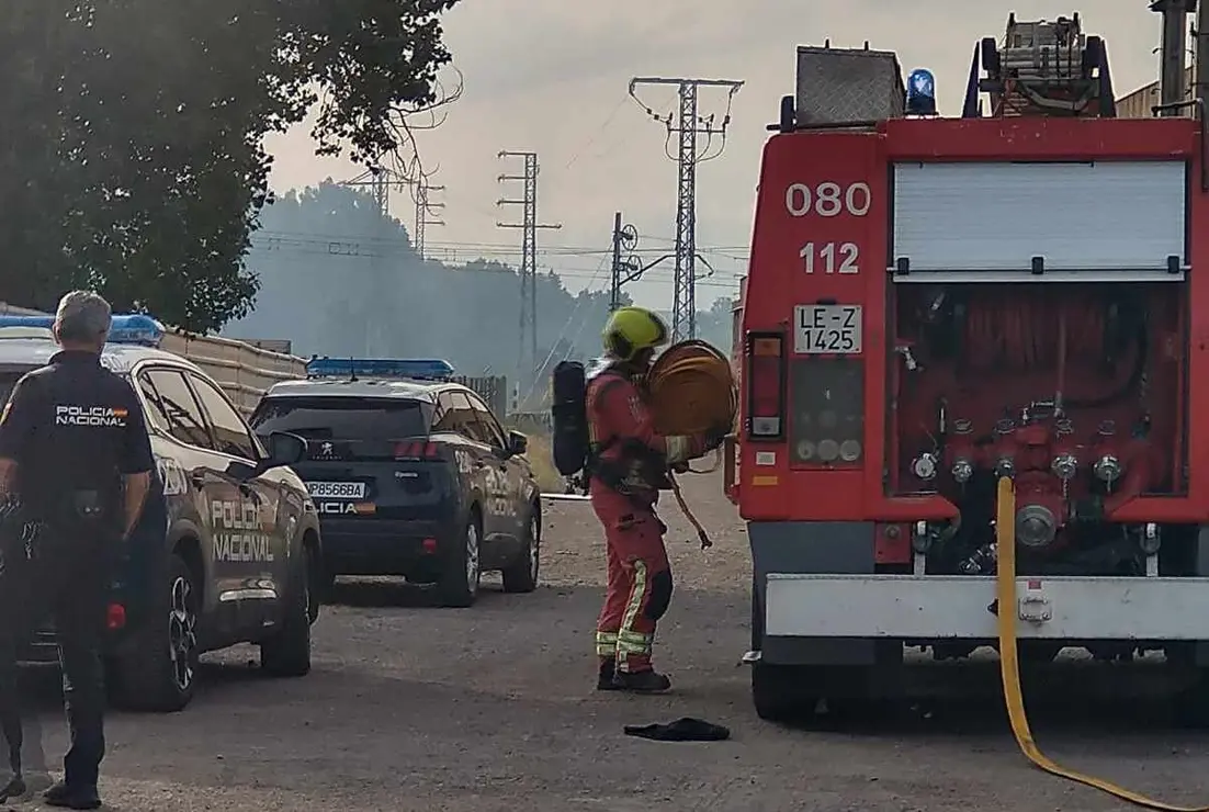 Incendio casa 18