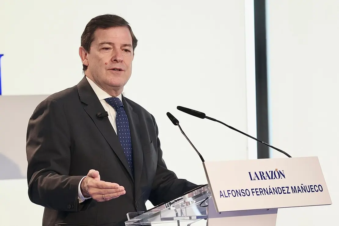 Desayuno informativo organizado por ‘La Razón’ con el presidente de la Junta de Castilla y León, Alfonso Fernández Mañueco. Foto: Juan Lázaro.