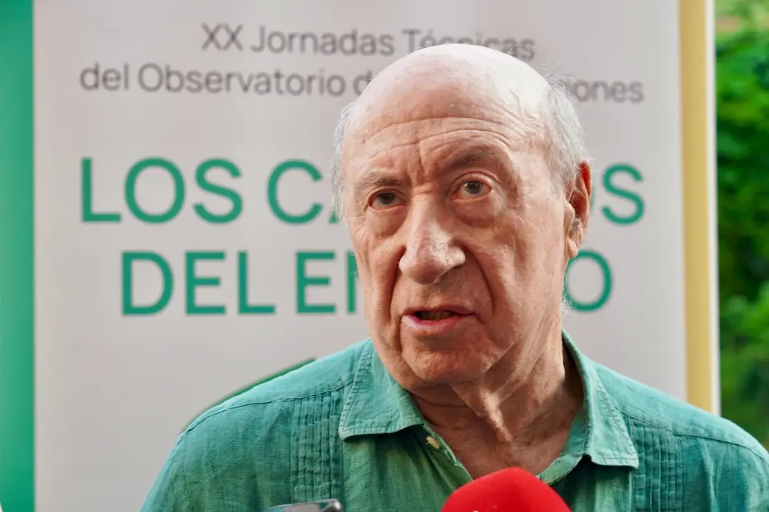 José María Pérez, Peridis, este martes en León./ CAMPILLO