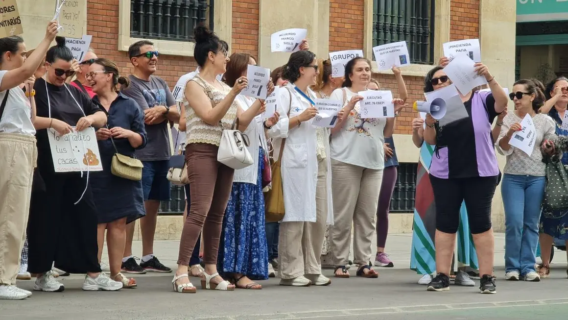 Manifestación técnicos 13