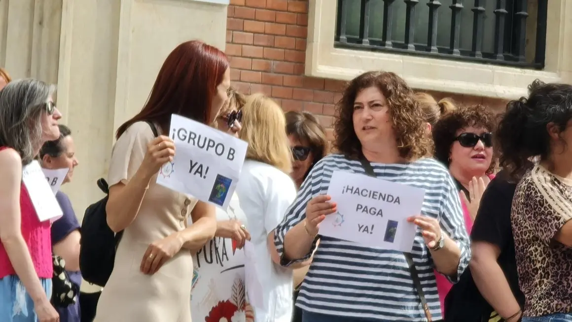 Manifestación técnicos 18