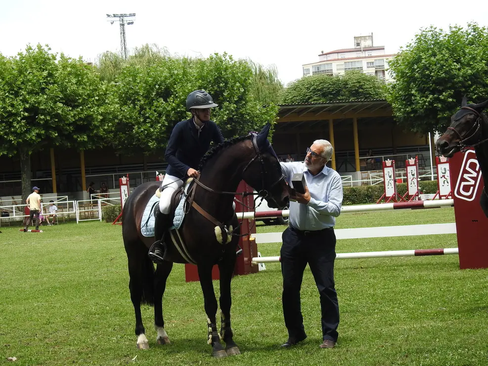 Segunda jornada del LXXIV Concurso de Saltos en el Hípico de León. Foto: M.A. García