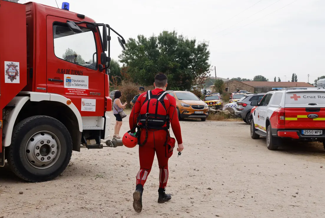 Continúa la búsqueda del chico desaparecido en Alba de Tormes