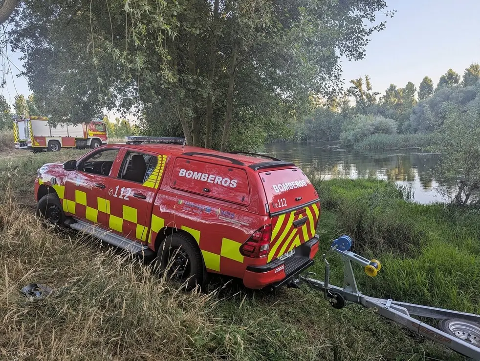 Busqueda de una persona en el Río Águeda en Ciudad Rodrigo (Salamanca)