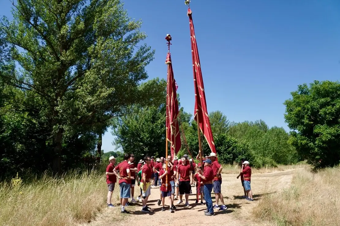 Celebración de la II Concentración de Pendones de Oteruelo de la Valduerna