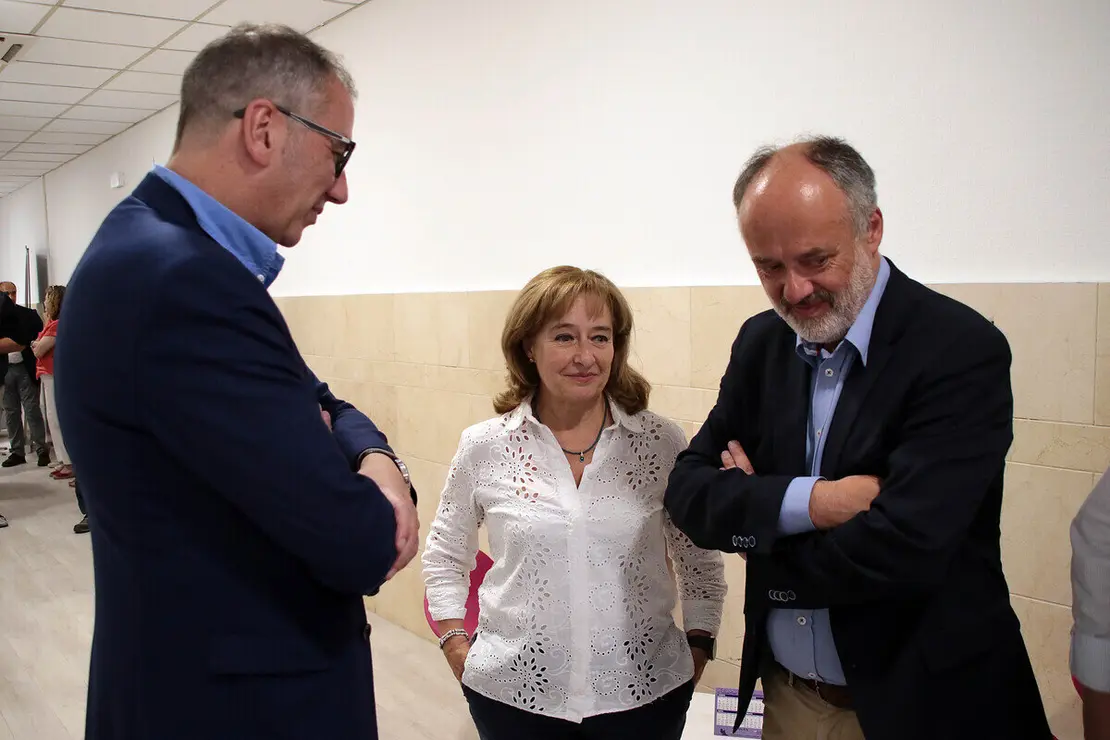 La presidenta del Tribunal Superior de Justicia de Castilla y León, Ana del Ser, visita el centro de atención y asistencia integral 24 horas a víctimas de violencia sexual de León