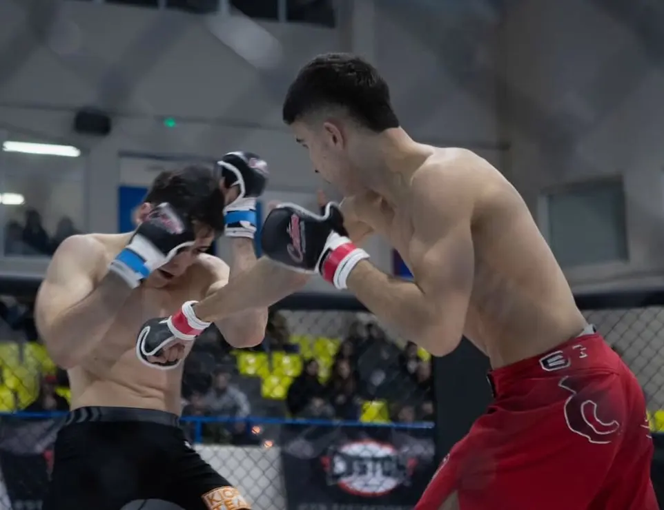 Óscar Matilla, la promesa leonesa del MMA que sigue los pasos a Tupuria. Foto: IG Óscar Matilla