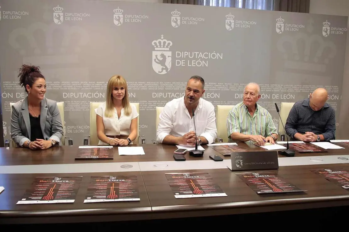 El diputado de Cultura, Arte y Patrimonio, Emilio Martínez, participa en la presentación del programa Bajo Tierra