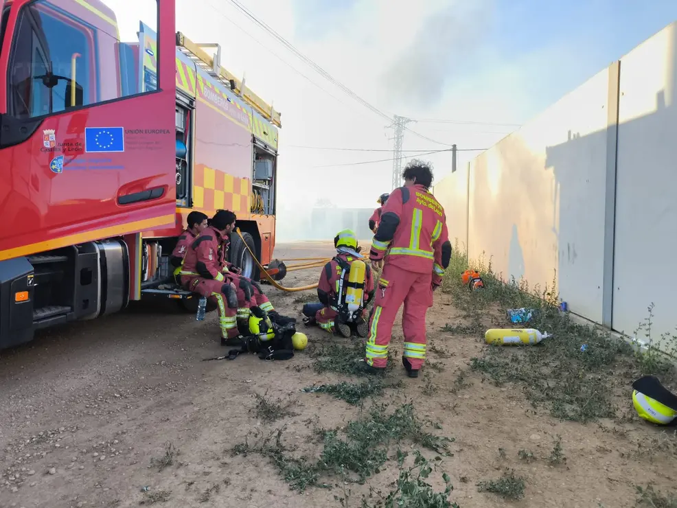Incendio Bomberos 14