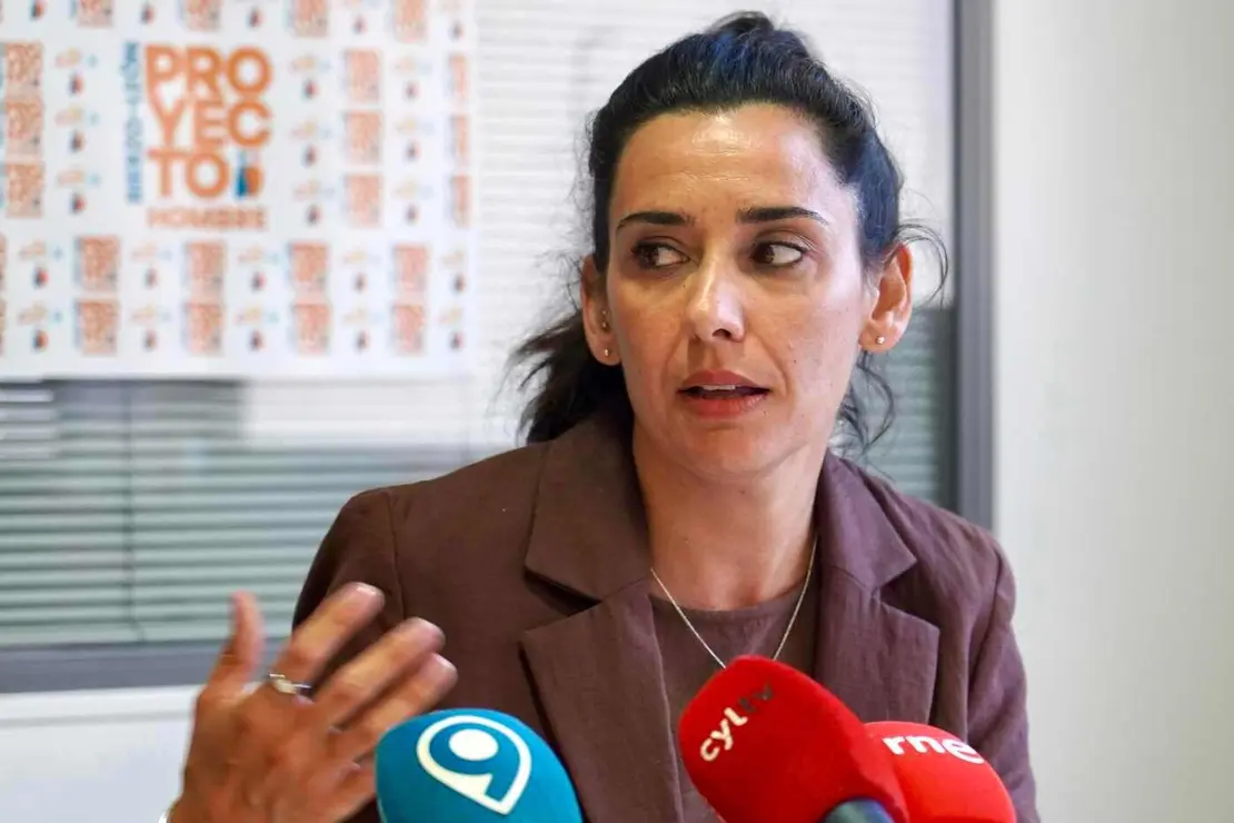 La directora de Proyecto Hombre León, Tania Paz Ramón, presenta la memoria anual de la entidad e informa sobre nuevos proyectos e iniciativas previstas para los próximos meses