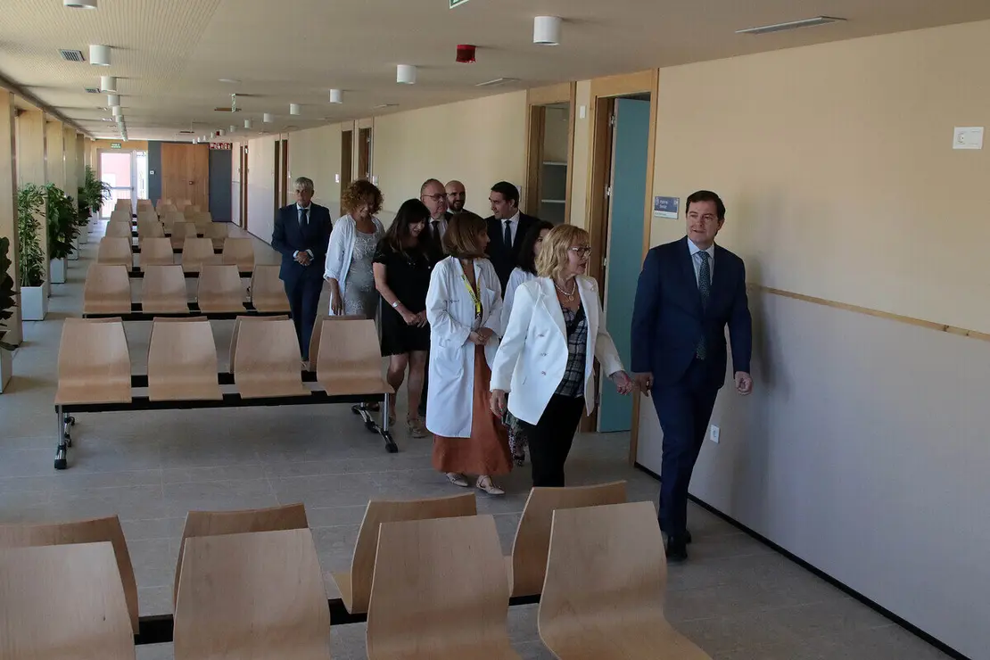 El presidente de la Junta de Castilla y León, Alfonso Fernández Mañueco, inaugura las nuevas instalaciones del centro de salud de Pinilla-San Andrés del Rabanedo