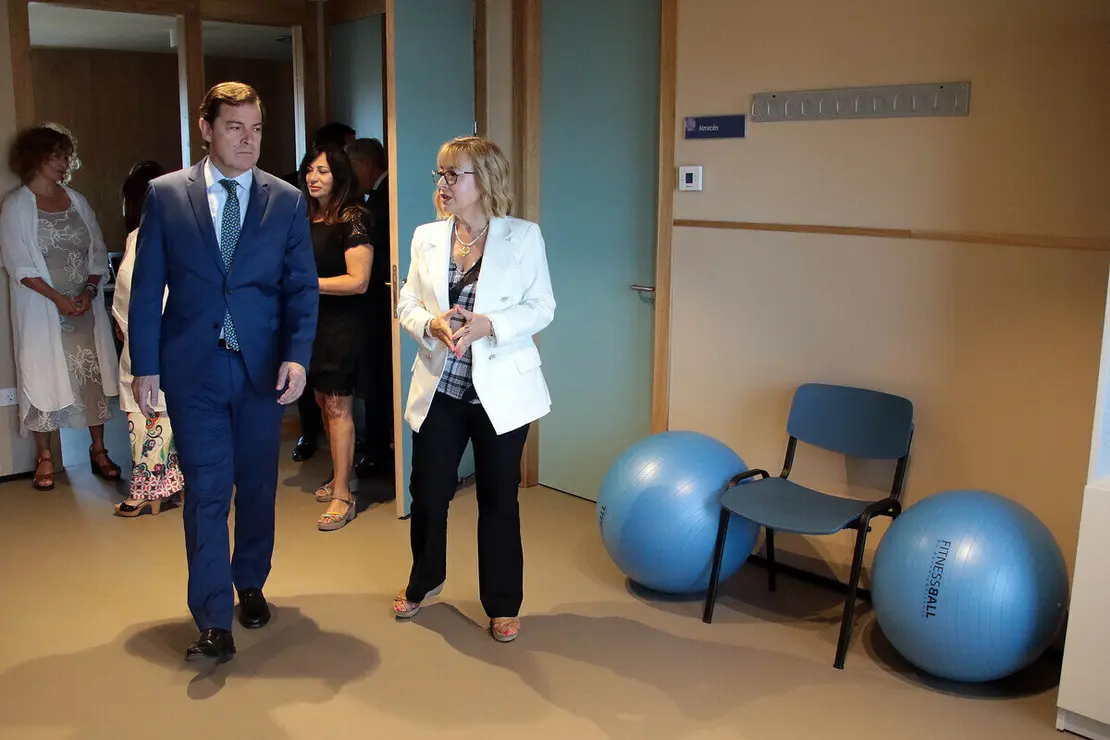 El presidente de la Junta de Castilla y León, Alfonso Fernández Mañueco, inaugura las nuevas instalaciones del centro de salud de Pinilla-San Andrés del Rabanedo
