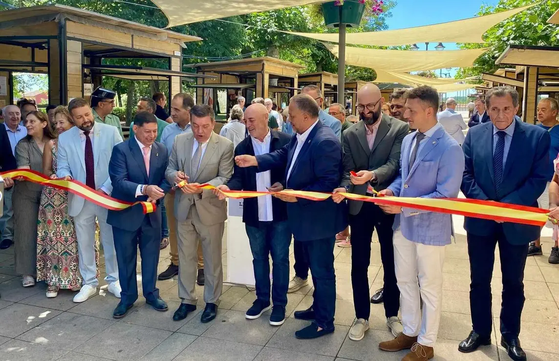 Un total de 15 bodegas de la Denominación de Origen León participan, desde hoy y hasta el domingo, en la XXII edición de la Feria del Vino de Valencia de Don Juan, que acaba de abrir sus puertas en el Jardín de los Patos y cuya inauguración corrió a cargo del consejero de Presidencia de la Junta, Luis Miguel González Gago, quien estuvo acompañado del presidente de la Diputación de León, Gerardo Álvarez Courel, el alcalde de la localidad, José Jiménez, entre otras autoridades.