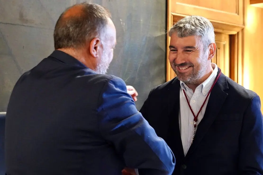 Pleno ordinario de la Diputación de León, en cuyo orden del día se encuentra la toma de posesión de dos nuevos diputados