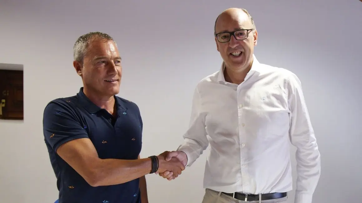 Firma del convenio de la pizarra de Castilla y León