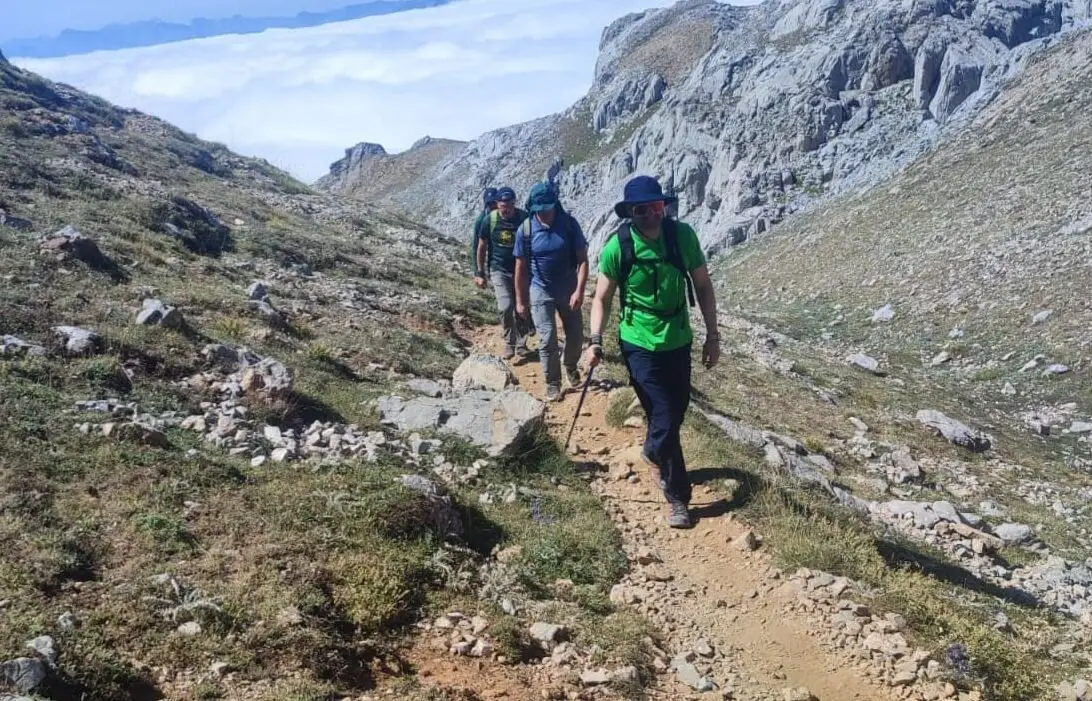 El subdelegado del Gobierno, Héctor Alaiz, visita el GREIM de la Guardia Civil con sede en Sabero