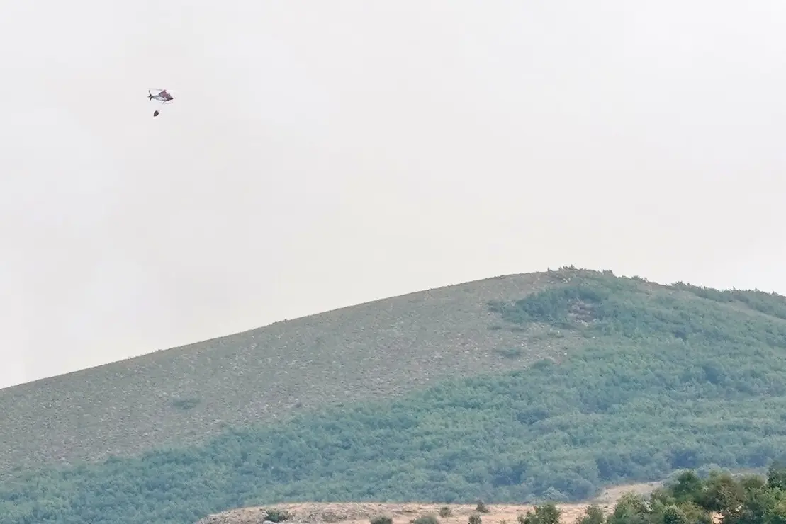 Incendio de nivel 1 en Olleros de Sabero (León)