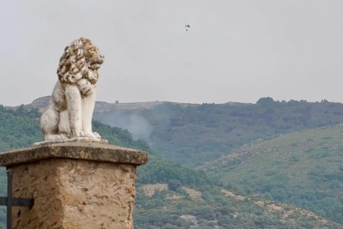 Incendio de nivel 1 en Olleros de Sabero (León)