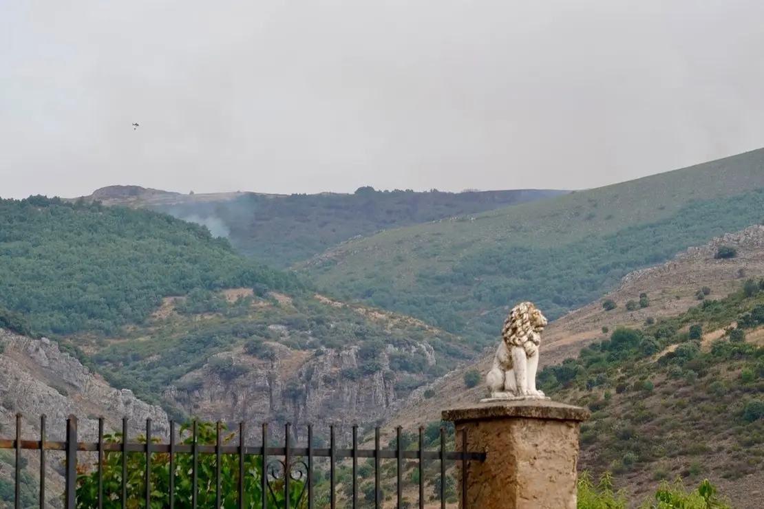 Incendio de nivel 1 en Olleros de Sabero (León)