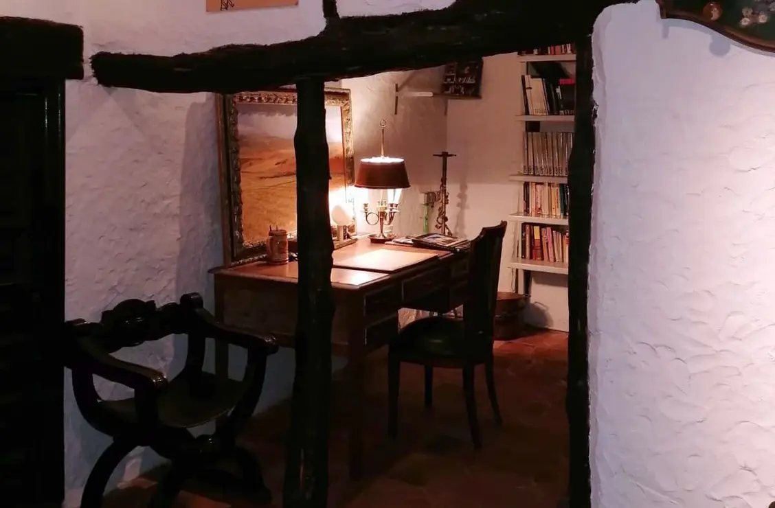 Casa de Doña Sancha, en Covarrubias (Burgos), donde se hacen visitas teatralizadas