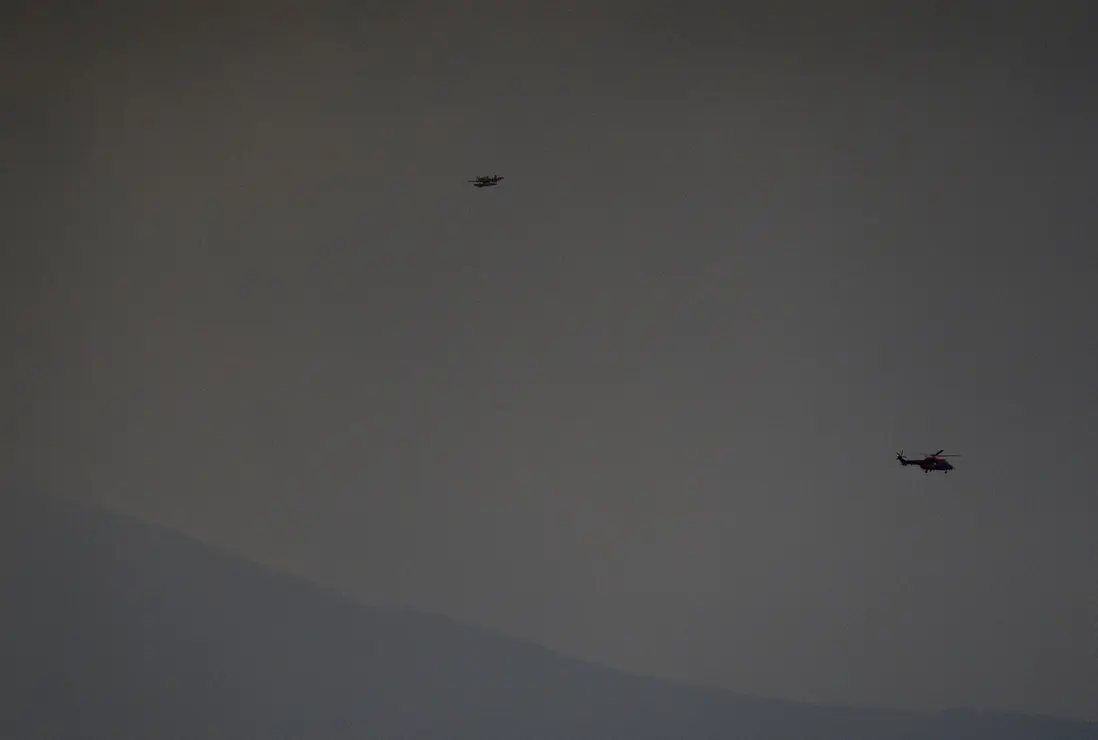 Incendios entre las comarcas del Bierzo y La Cabrera (León)