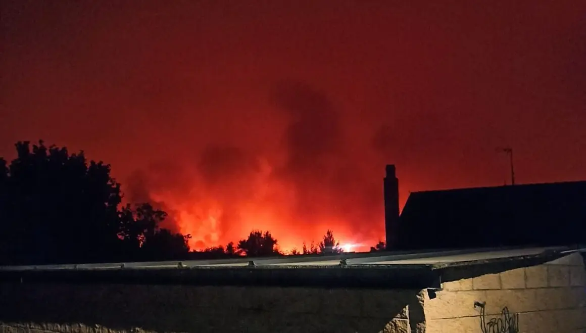 los incedios arrasan la provincia de leon