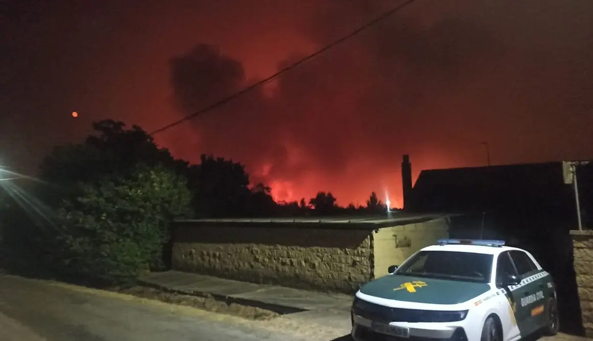 los incendios arrasan la provincia de leon