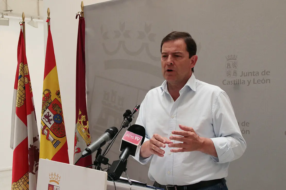 Rueda de prensa del presidente Alfonso Fernández Mañueco tras la reunión del CECOPI en León