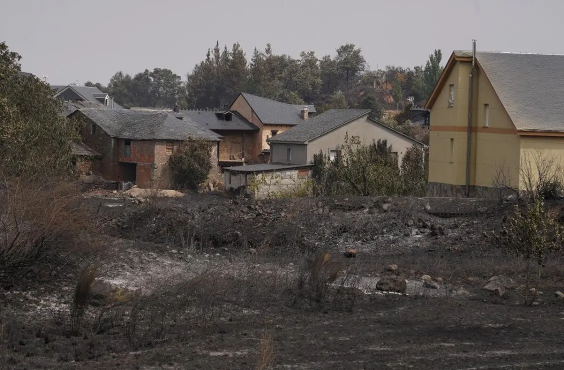 Efectos incendio en Las Médulas (2)