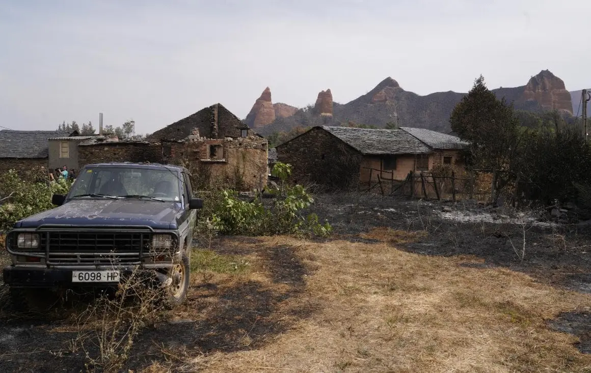 Efectos incendio en Las Médulas (3)