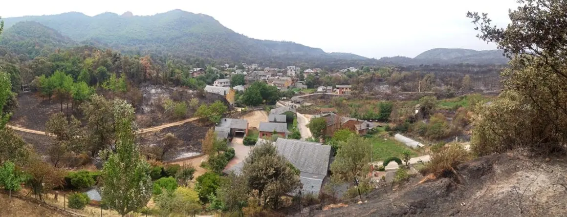 Efectos incendio en Las Médulas (9)