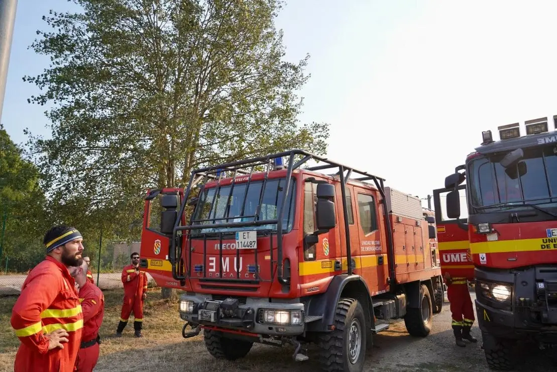 Imágenes de los incendios en Fasgar y Boca de Huérgano. Fotografías de Peio García y Mirian Chacón (3)