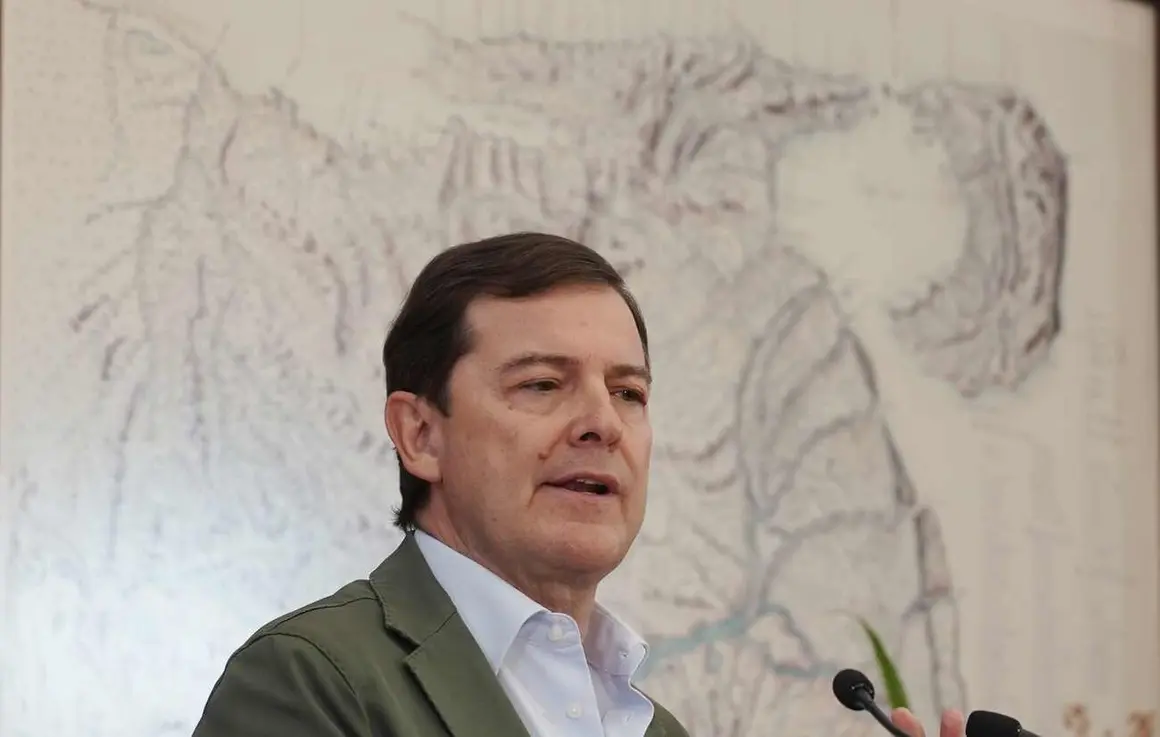 El presidente de la Junta de Castilla y León, Alfonso Fernández Mañueco.