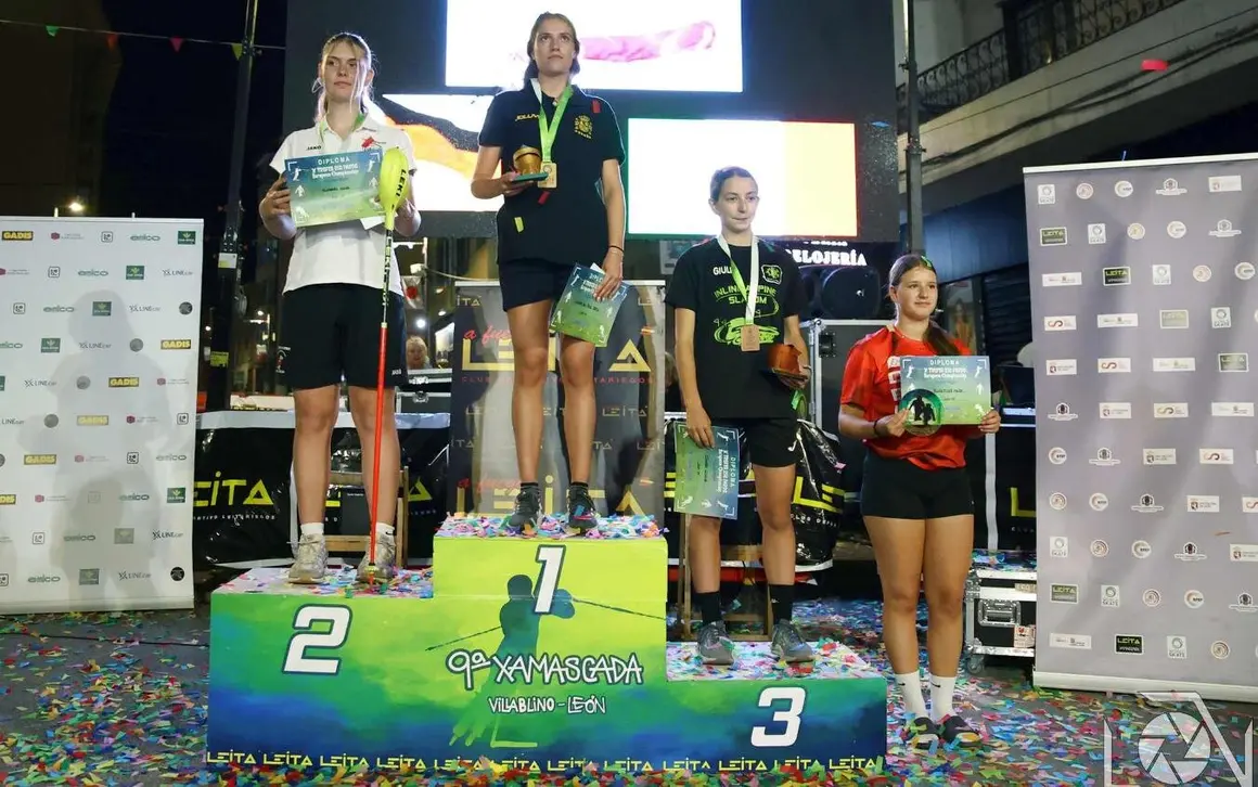 SOFIA ALVAREZ CAMPEONA DE EUROPA