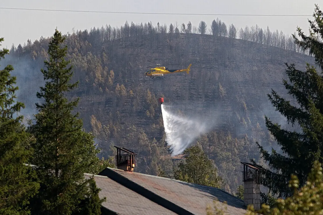 Incendio en Garaño (León)