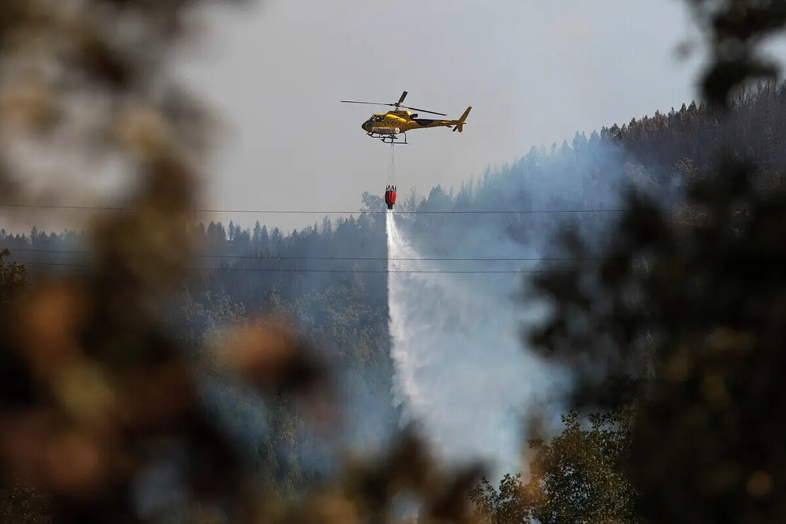 Incendio en Garaño (León)