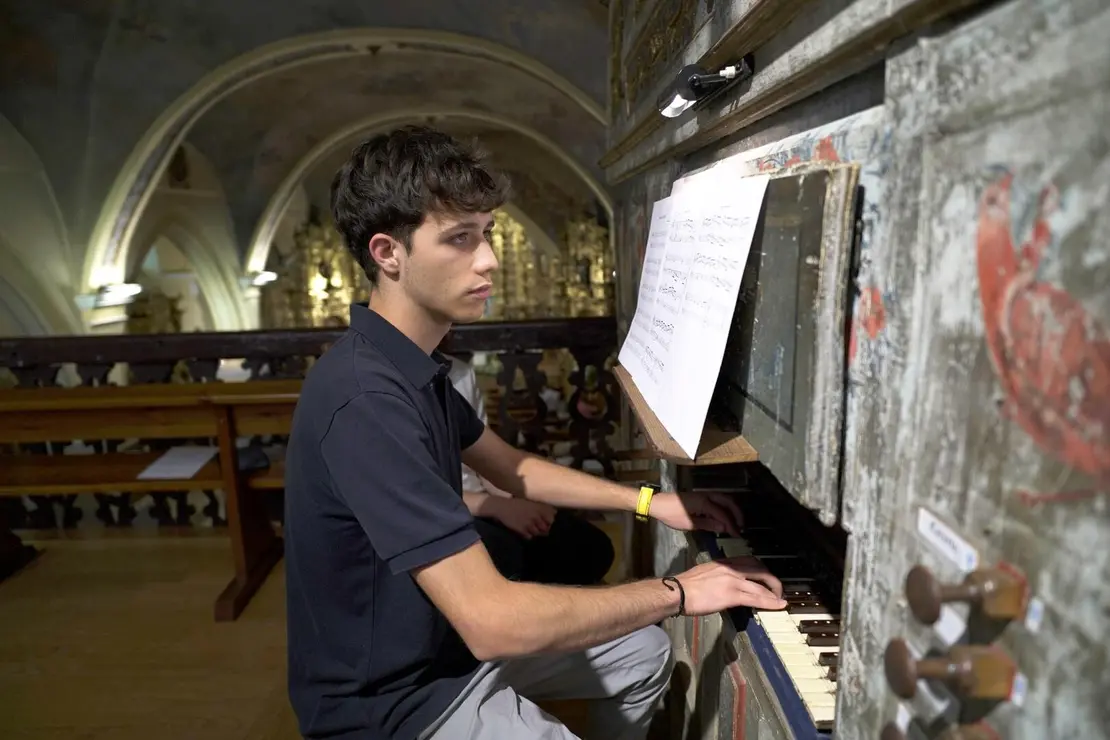 El Curso Internacional de Órgano Ibérico de Santa Marina del Rey despide su VII edición con el concierto de alumnos