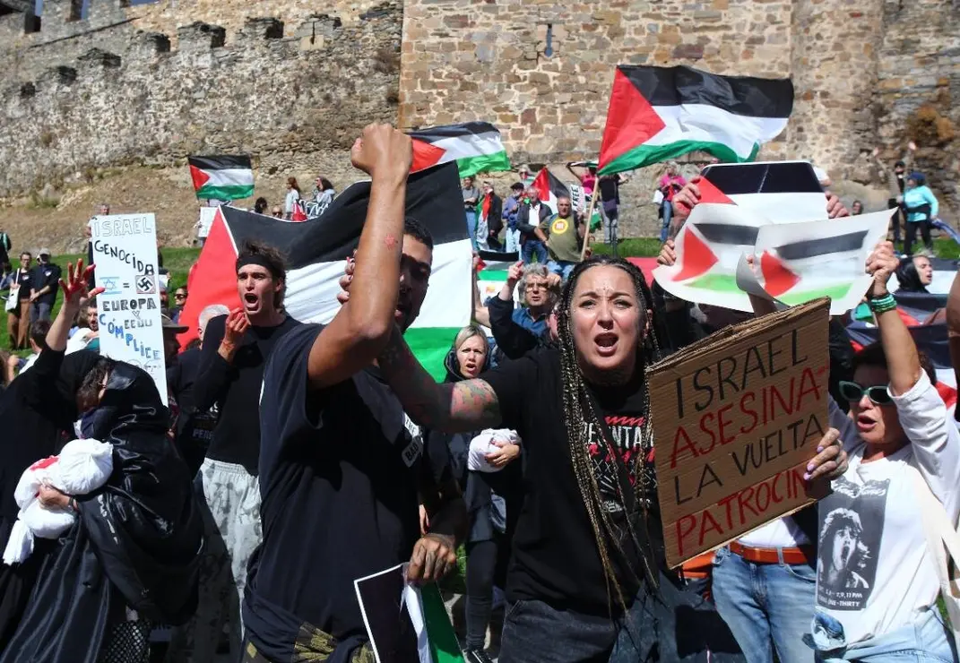 Protesta Vuelta a España (39)