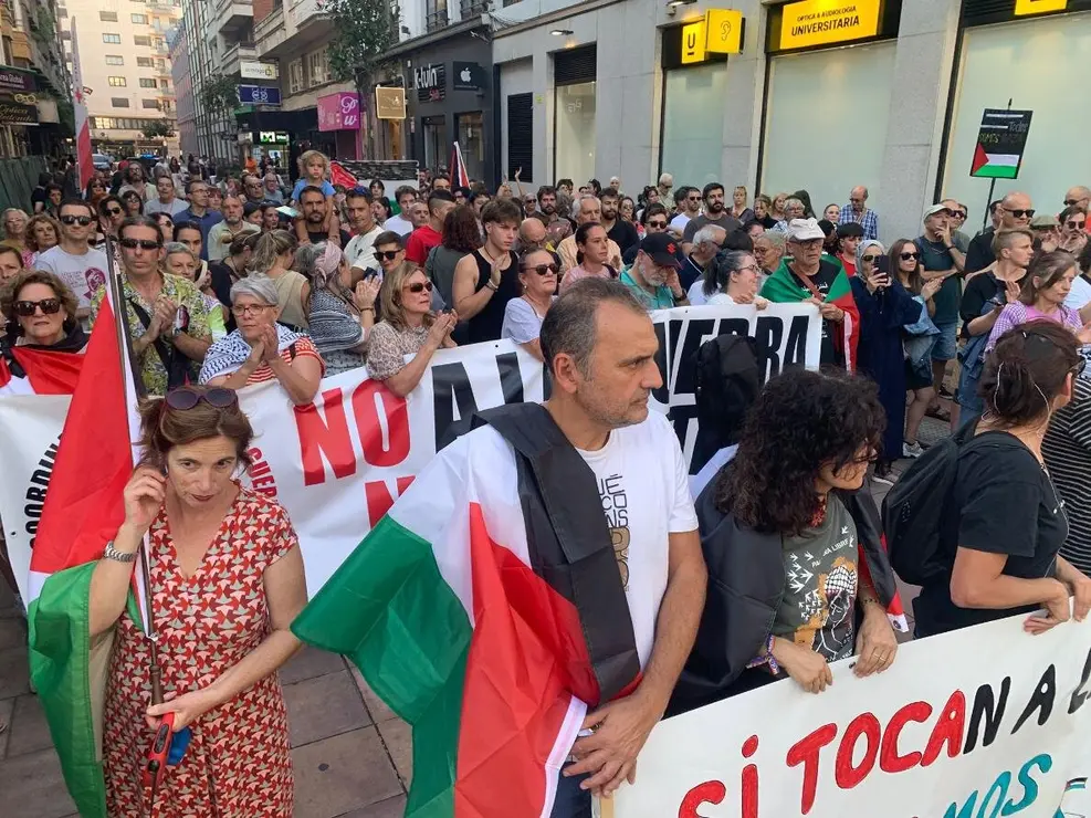 Protesta situación de Gaza (9)
