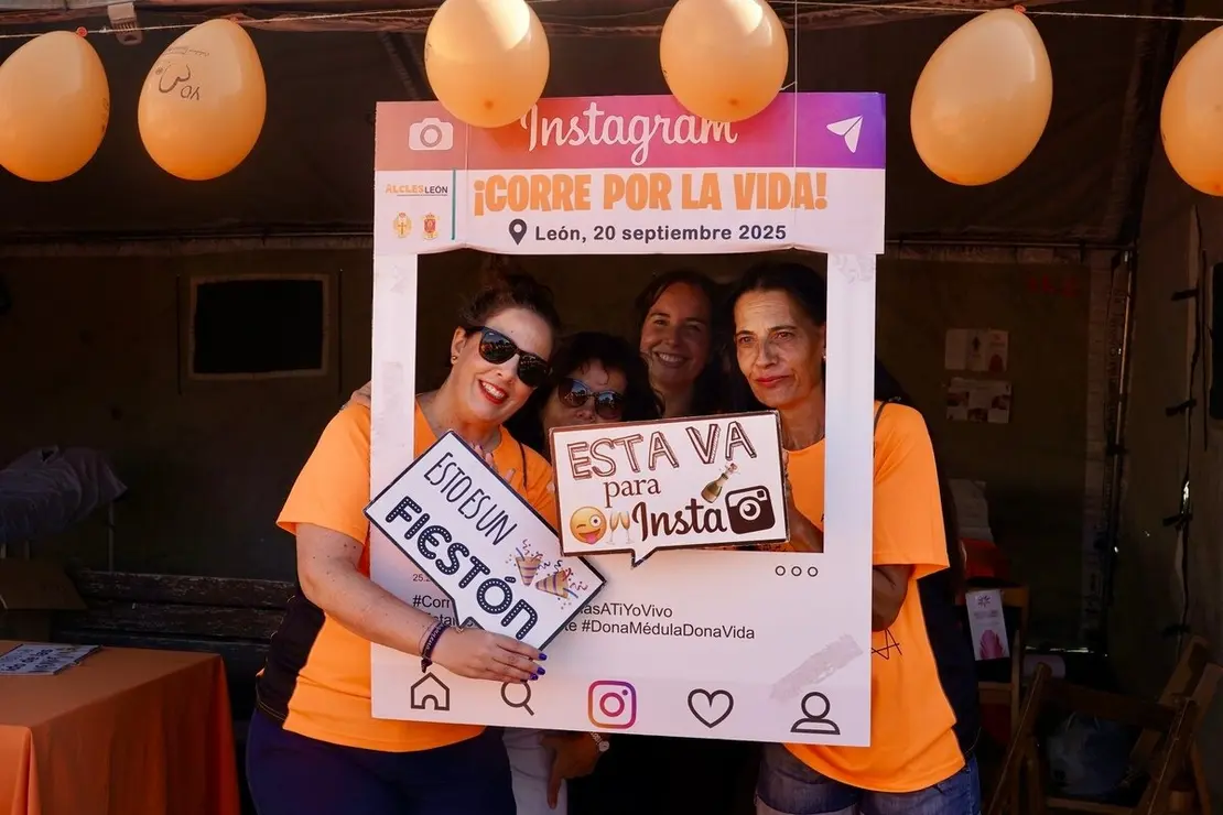 Carrera solidaria ‘Corre por la Vida’, organizada por la Asociación Leonesa con las Enfermedades de la Sangre, Alcles