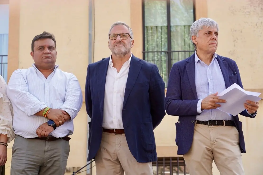 El delegado territorial de la Junta, Eduardo Diego, ejerce como pregonero de la Romería de La Melonera, a la que también acude el presidente de las Cortes de Castilla y León, Carlos Pollán