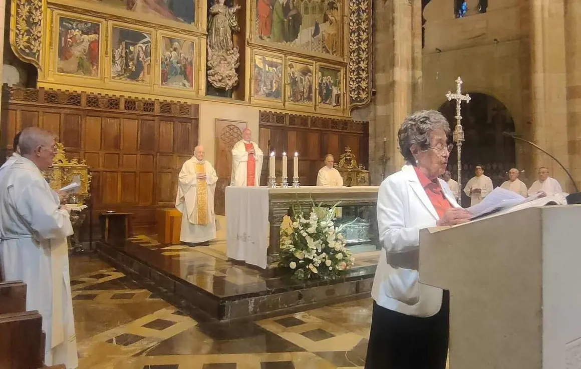 Las Aliadas, durante el acto conmemorativo celebrado en León capital (2)