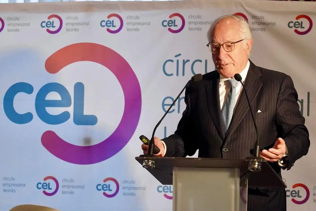 El presidente del Círculo de Empresarios, Juan María Nin, participa en un Encuentro Empresarial organizado por el Círculo Empresarial Leonés